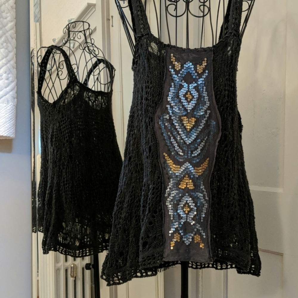 Free People Crochet Top